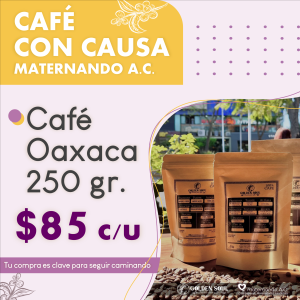 Café orgánico Oaxaca 250gr