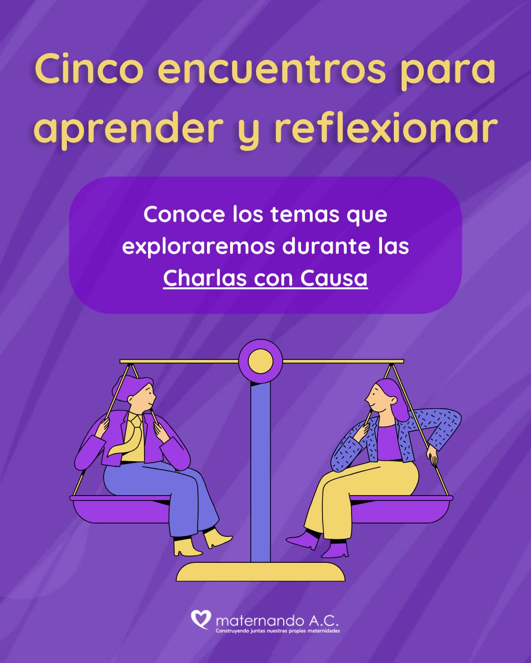 ✨ Charlas con Causa ✨